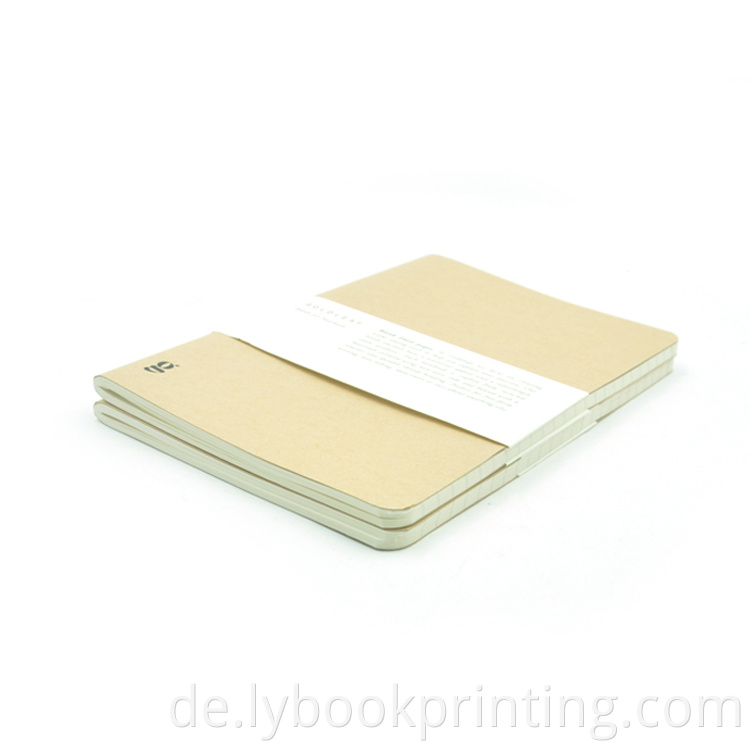 Benutzerdefinierter Druck A4 A5 A6 Recycling Paper Journal Diary Notebook Planer